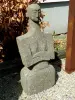 Product image 2 of the product “Abstract figure - women 40x25x105 cm Natural stone (Basanit), stonemasonry ”